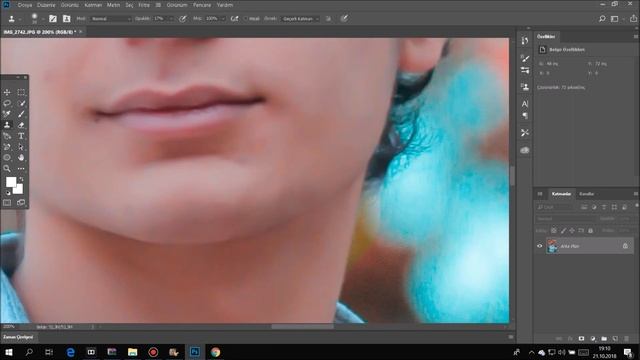 CAMERA RAW İLE KIRMIZI TON TEKNİĞİ PHOTOSHOP CC 2018 смотреть онлайн