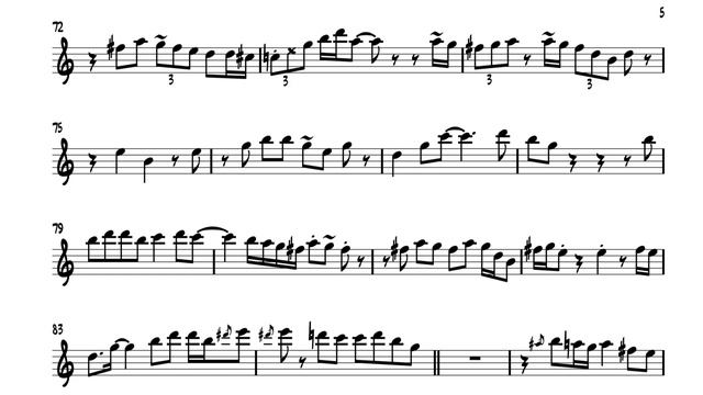 Isn't She Lovely - Maceo Parker Transcription смотреть онлайн