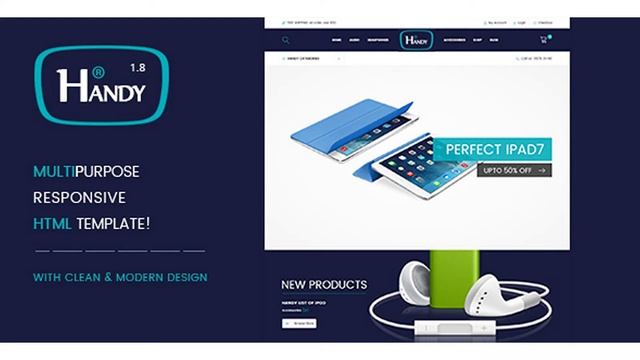 Handy Shop - Digital RTL Responsive WooComerce WordPress Theme | Themeforest Website Templates and смотреть онлайн