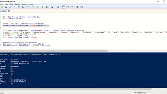 ConvertFrom-Csv | PowerShell Command смотреть онлайн