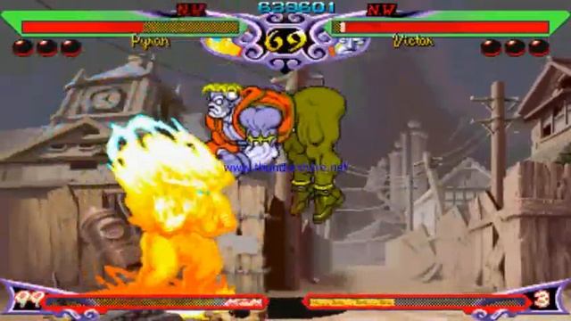Darkstalkers Chronicles the chaos tower Pyron playthrough смотреть онлайн