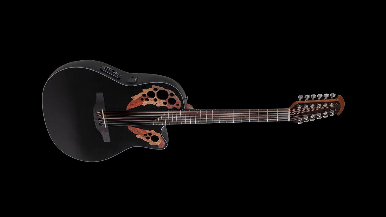 Обзор 12-ти струнной гитары Ovation CE4412-5-G смотреть онлайн