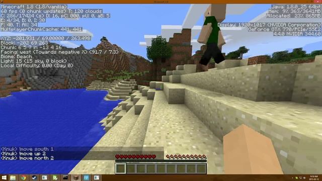 Minecraft bot - basic movement смотреть онлайн