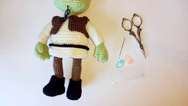 Shrek: 1º parte. Lista de materiales