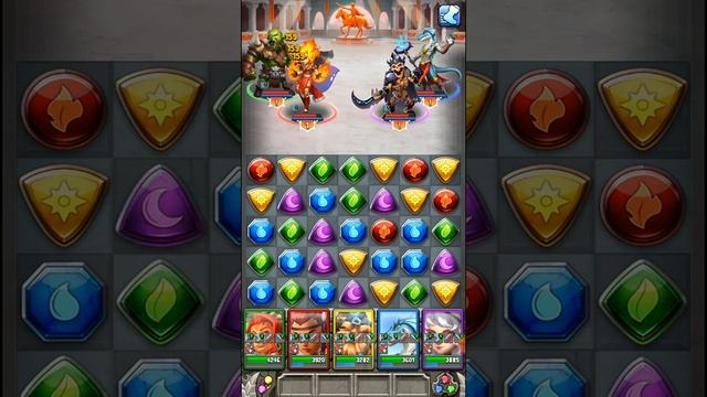 Dragon Strike: Puzzle RPG (Мастер-умелец, Золотая арена и Драконья башня) смотреть онлайн