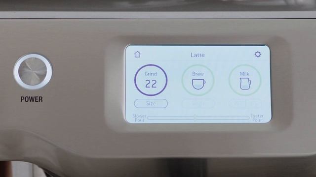 The Oracle® Touch | How to adjust the grind size of your espresso machine | Breville USA смотреть онлайн
