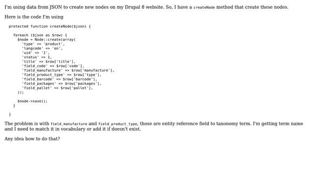 Drupal: Populate Taxonomy Term reference field in node смотреть онлайн