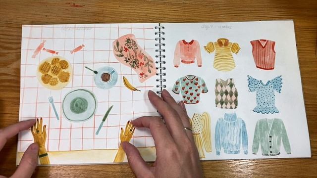 Sketchbook Tour: как я подружилась со скетчбуком. Впервые заполнила блокнот