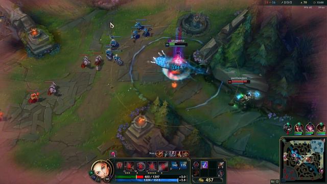 The first game whit a lot of smurf League of Legends смотреть онлайн