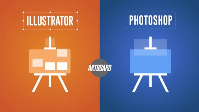 Adobe Illustrator vs Adobe Photoshop смотреть онлайн