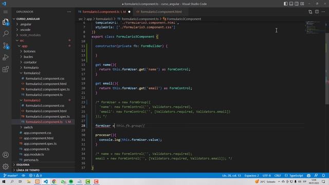 19 - Formularios reactivos (FormBuilder) | Curso aprende Angular desde cero | Coders Free смотреть онлайн
