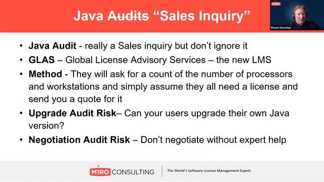 Oracle Java Licensing and Audits смотреть онлайн