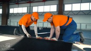 Инструкция по укладке резиновых рулонных покрытии ECOSTEP