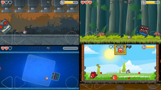 Among US Ball Fights with All the Bosses in Red Ball 4. смотреть онлайн