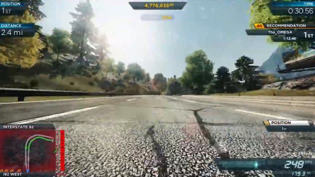 Need for Speed: Most Wanted U - Trail Blazer (1:08.30) смотреть онлайн