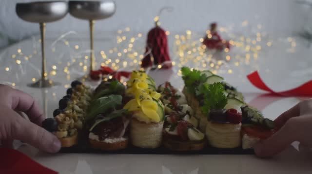 6 канапе на праздничный стол, удивляйте друзей ,красиво и просто!