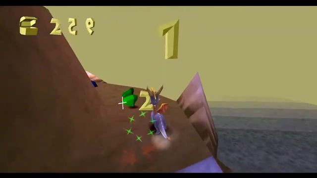 Spyro The Dragon Walkthrough Gameplay Part 15 - Misty Bog (1998 PS1)