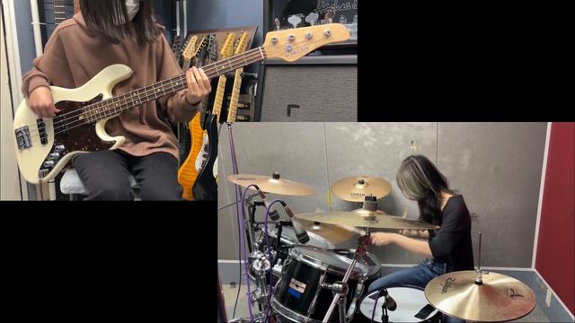 Theme One - Cozy Powell【Drum Bass cover】 смотреть онлайн