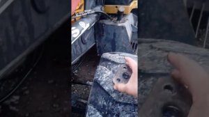 замена шкворней terex 860