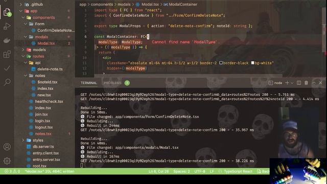 Remix Modal Example with Query Params смотреть онлайн