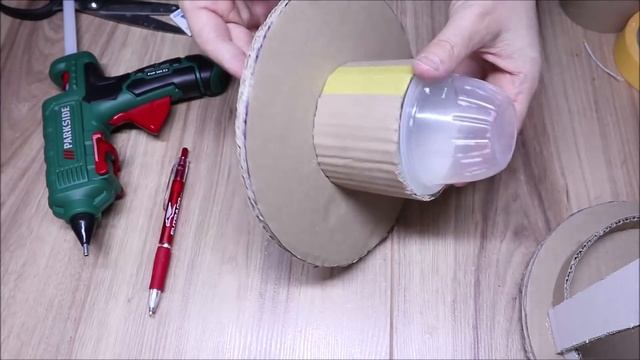 DIY Cardboard Lantern /How To Make Lanterrn