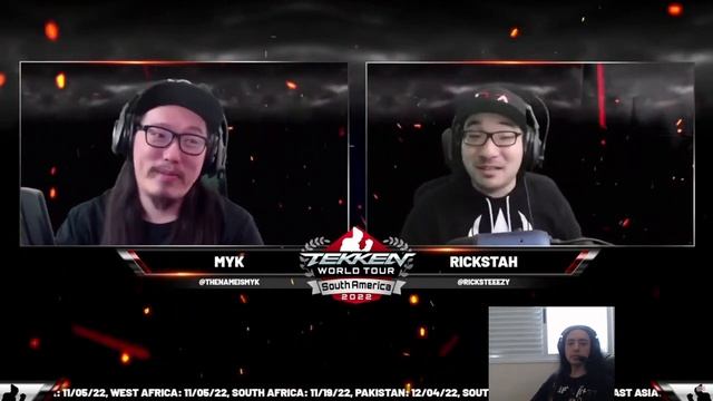 React com delay Tekken World Tour 2022: South America e Central America Regional Finals Top 4. смотреть онлайн
