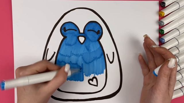 How to draw a penguin? Рисуем пингвина легко / шаг за шагом смотреть онлайн