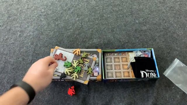 Dungeon Heroes Board Game Unboxing смотреть онлайн