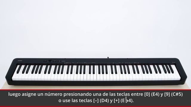CDP-S160 - Metrónomo - Utilizar la Función Metrónomo - Piano Casio смотреть онлайн