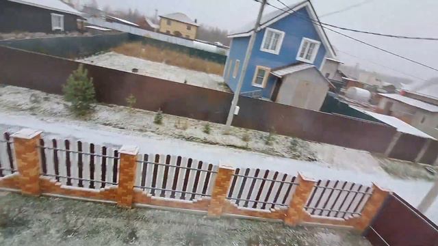 VLOG / Первый снегопад / Неожиданный снег / 15.11.22 / смотреть онлайн