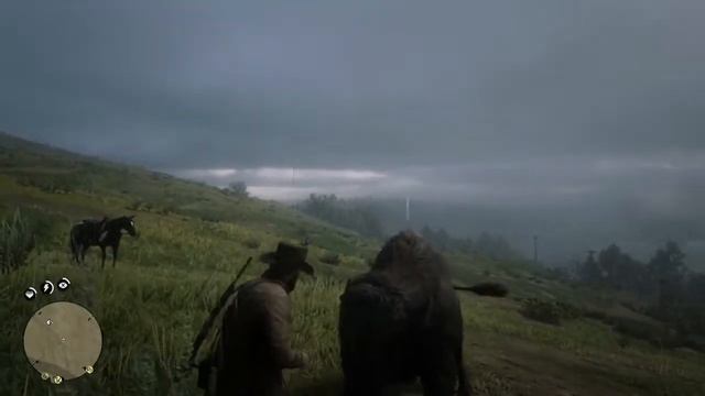 Killing Animals with Rope-Bison-Red Dead Redemption 2 смотреть онлайн
