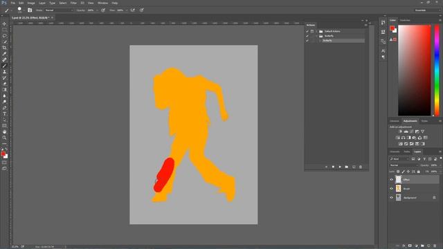 Butterfly Photoshop Action Tutorial смотреть онлайн