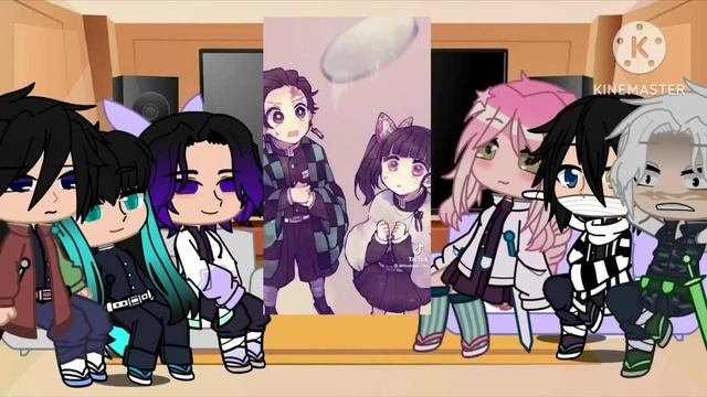 Hashira react to Tanjiro x kanao смотреть онлайн