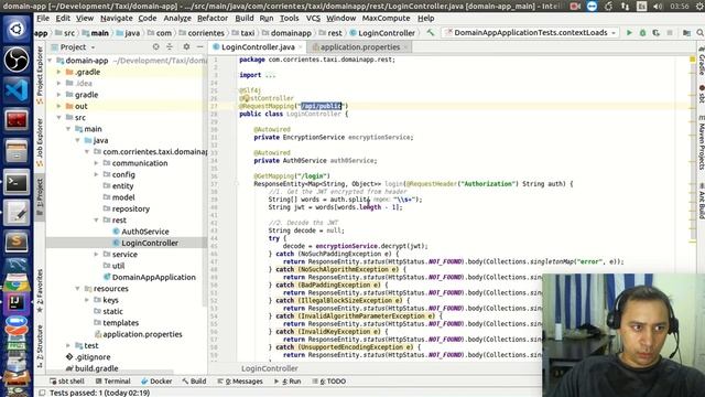 Auth0 App + JWT Flow + Spring Boot смотреть онлайн