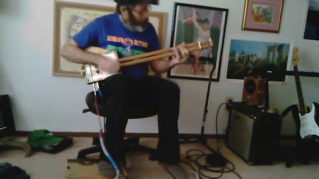 Lowebow Groove 1986 Fender Champ 1973 Pignose Amp 1980 Vintage MXR Distortion Pedal Hap Moore Slide смотреть онлайн