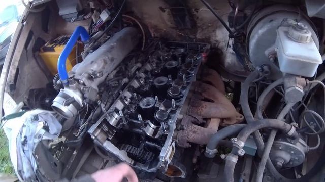 Замена маслосъемных колпачков без снятия головки на двигателе ЗМЗ 405 406 409 смотреть онлайн