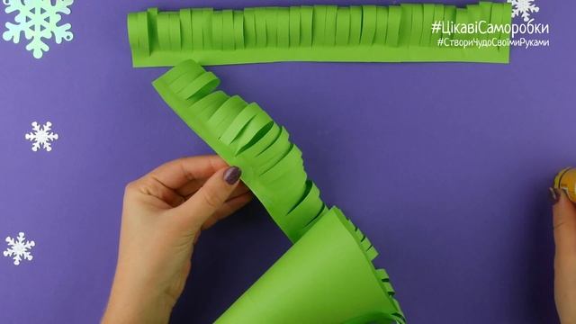 Як зробити ялинку з паперу на Новий рік та на Різдво [Новорічні саморобки] смотреть онлайн