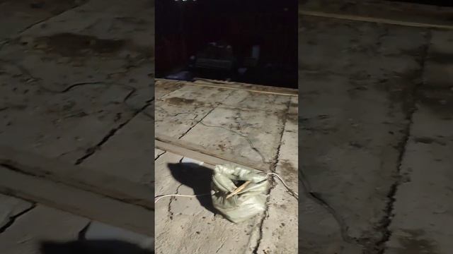 Реставрирую шиферную крышу на гараже. смотреть онлайн