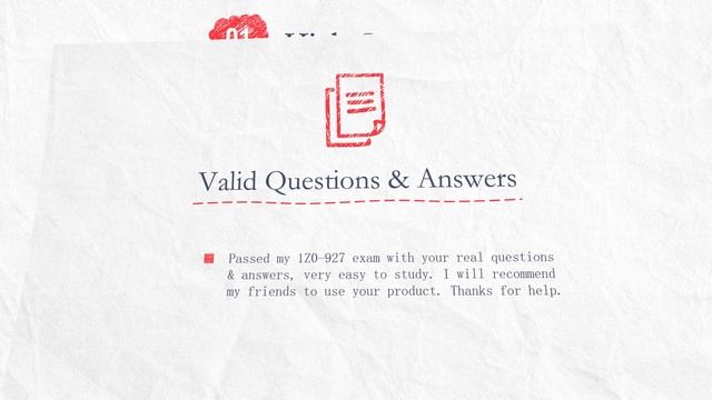 1Z0-927 exam questions - Oracle Cloud Platform Enterprise Mobile 2018 Associate Developer смотреть онлайн