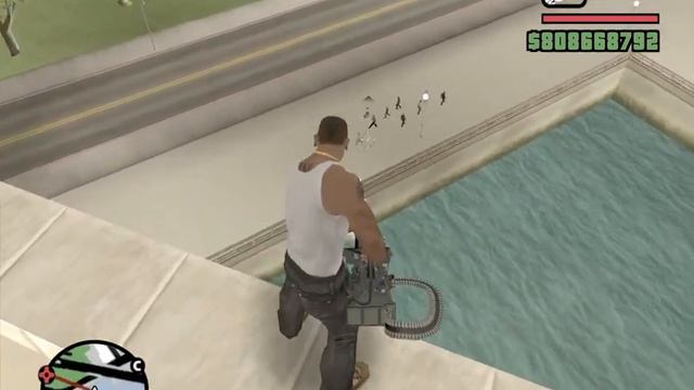 GTA: San Andreas - Renegades Minigun Black смотреть онлайн