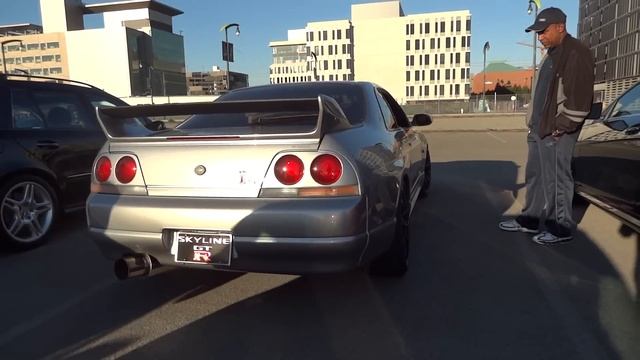 Nissan Skyline R33 GTR Startup смотреть онлайн
