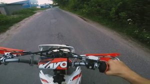 УЧУСЬ КАТАТЬСЯ НА ЗАДНЕМ КОЛЕСЕ! kayo k1 mx 250 2023 172fmm