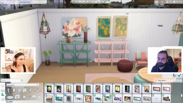 We made a living room pack for The Sims 4 смотреть онлайн