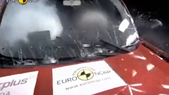 Краш-тест - Renault Kangoo 2008 (E-NCAP) смотреть онлайн