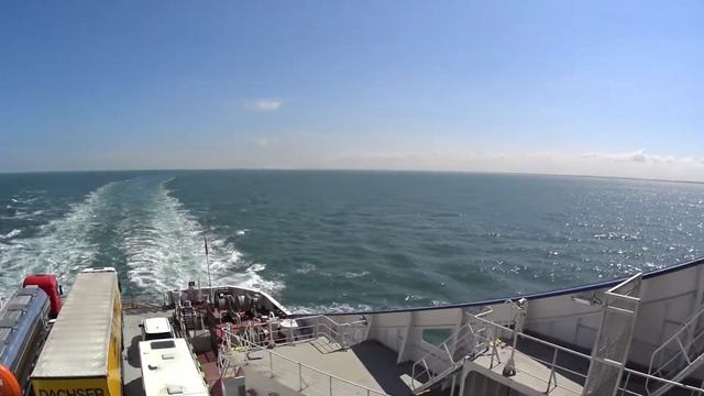 Прогулка по парому DFDS, Calais F Dover UK смотреть онлайн