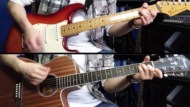 Blur - On Your Own (Guitar Cover) смотреть онлайн