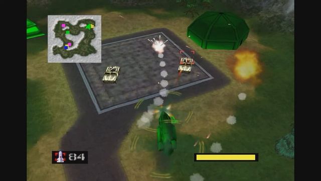 Army Men: Air Combat - Gameplay - Mission 8 [N64] смотреть онлайн
