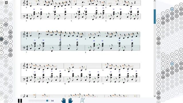 Как играть на баяне В роще пел соловушка | How to play on accordion | SMT Pro смотреть онлайн