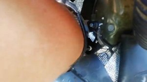 Установка тросика газа на К151