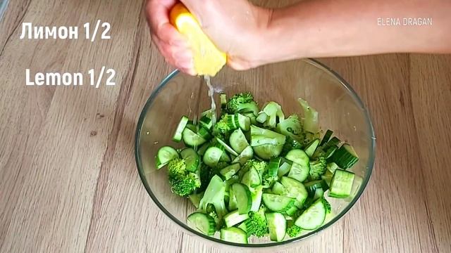 САЛАТ ИЗ БРОККОЛИ. Как вкусно, быстро приготовить брокколи. Delicious broccoli salad | Easy recipe смотреть онлайн